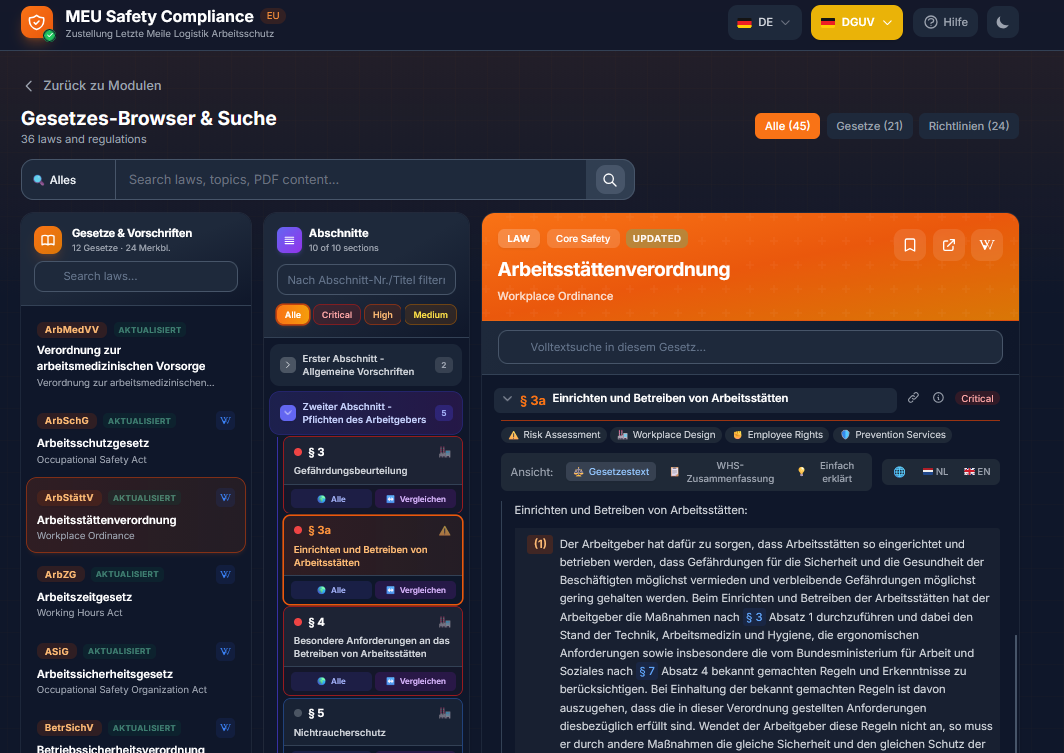 WHS Safety Compliance Navigator